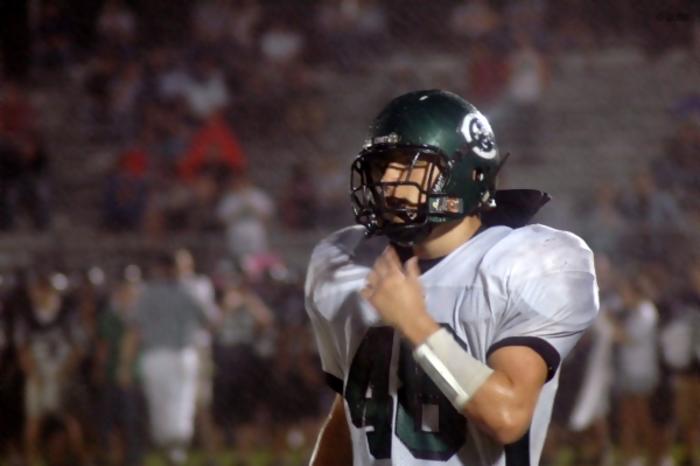 Hall sees what the call is.