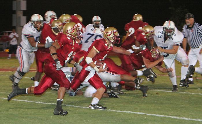 Riverdale's 20th straight home victory was made possible by a grinding offense and a crushing defense.