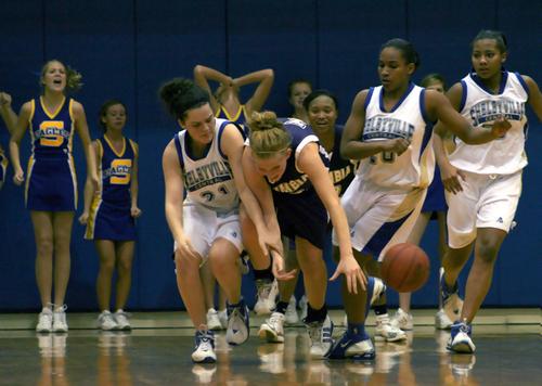 Scramble for the ball