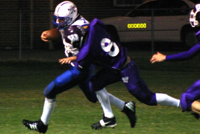 stopped to the outside