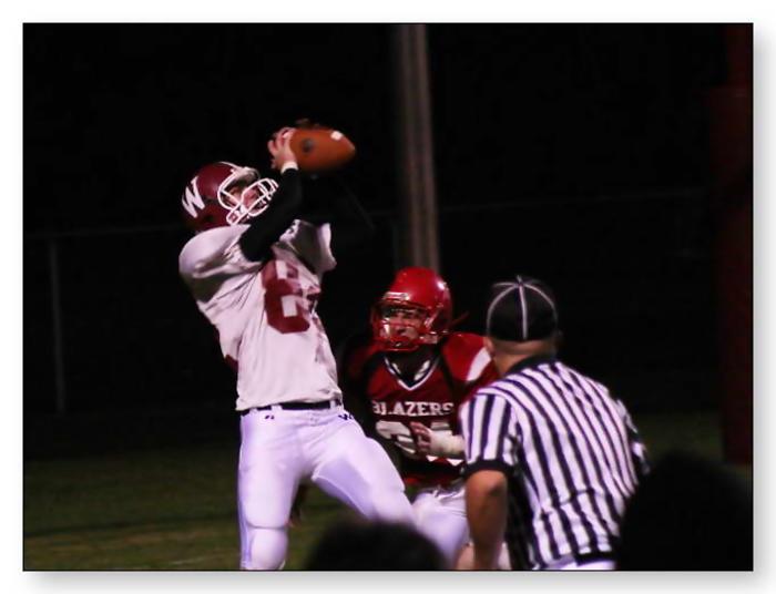 Zack Bush brings down the TD pass