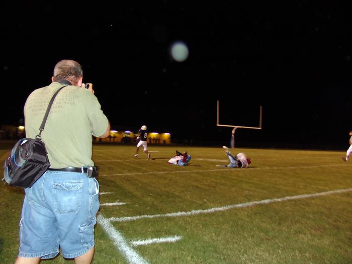 Fayette Ware's Levander Tapplin hauls in 70 yard TD