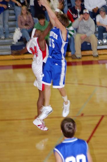 Basketball action - Harpeth vs Creekwood