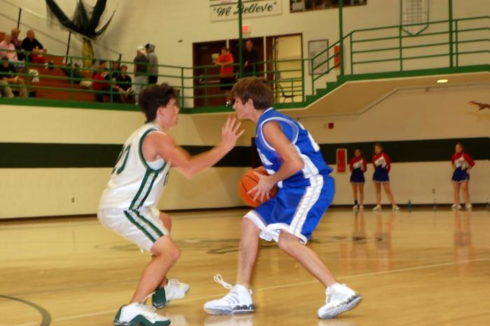 Greenbrier's Zach Cline and Harpeth's Cody Freeman