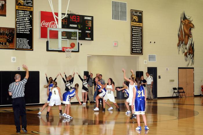 crystal shoots at the line...