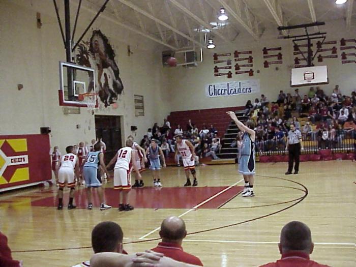 Blake Derrick free throw