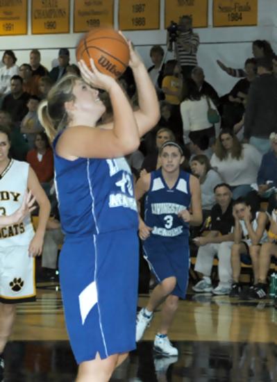 Haley Mullin with 2 in close.