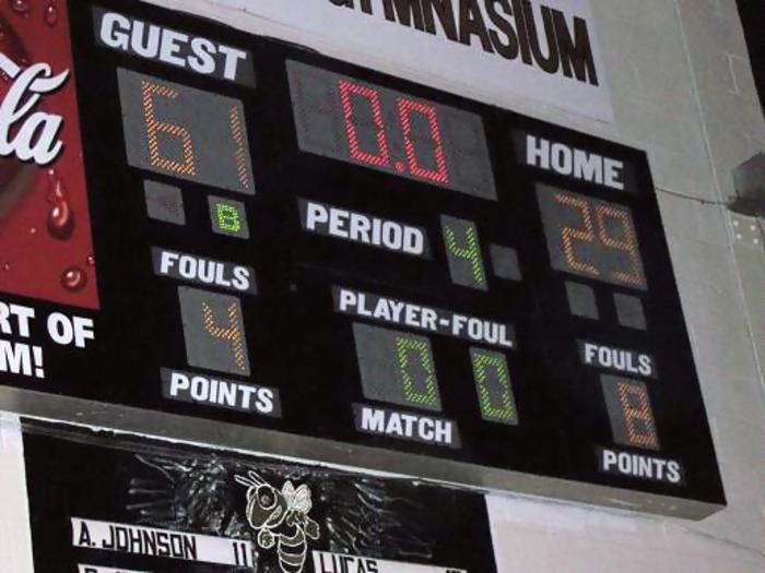 Final Score -- Temple 61  Lookout Valley 29