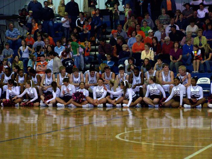 Waiting for our award