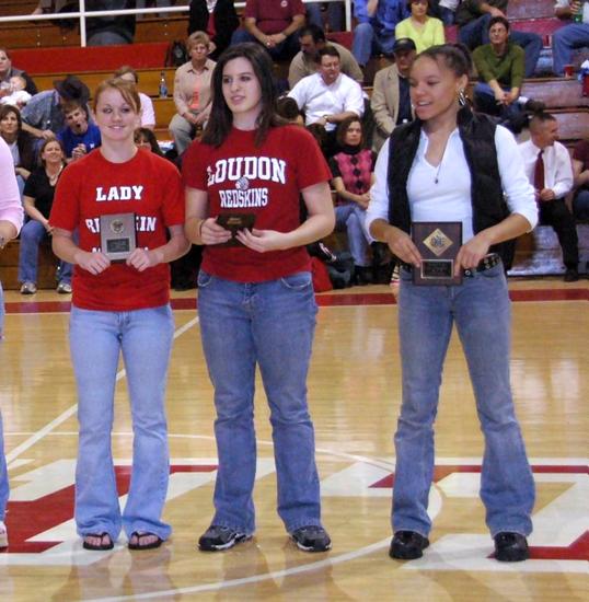 ALL TOURNY  L TO R   HARVEY - MILLER - HAMPTON