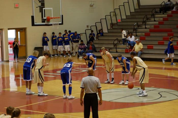 Sycamore's Pierre Mitchell at the charity stripe