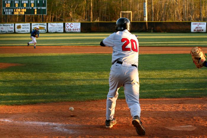 Harrison Boyd executes Coffee Co.'s favorite play--the sacrifice bunt
