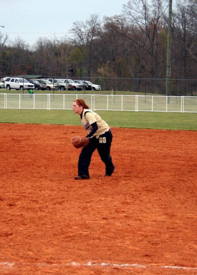 HANNAH TRYING TO DIG OUT OF THE MUD!!