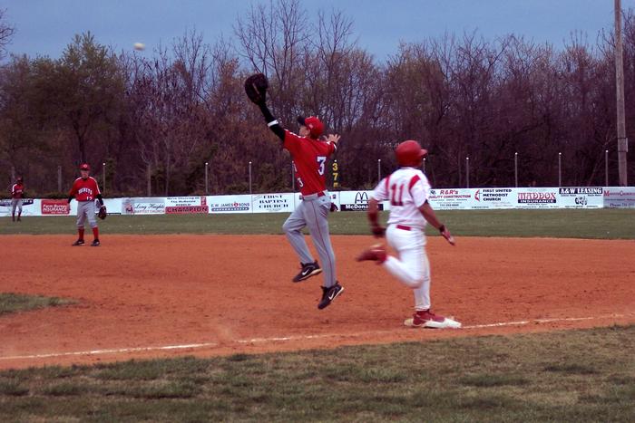 He may not can run, but he certainly can jump !