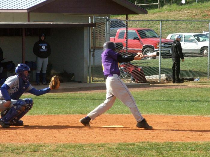 Cody Taylor at the plate