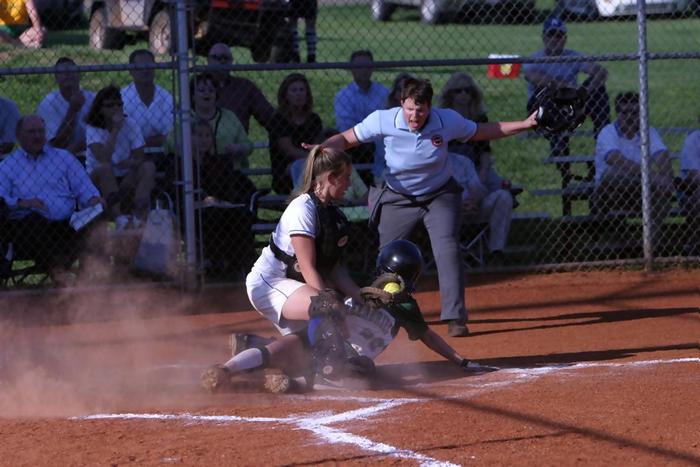 Allison McAlister scores for Greenbrier