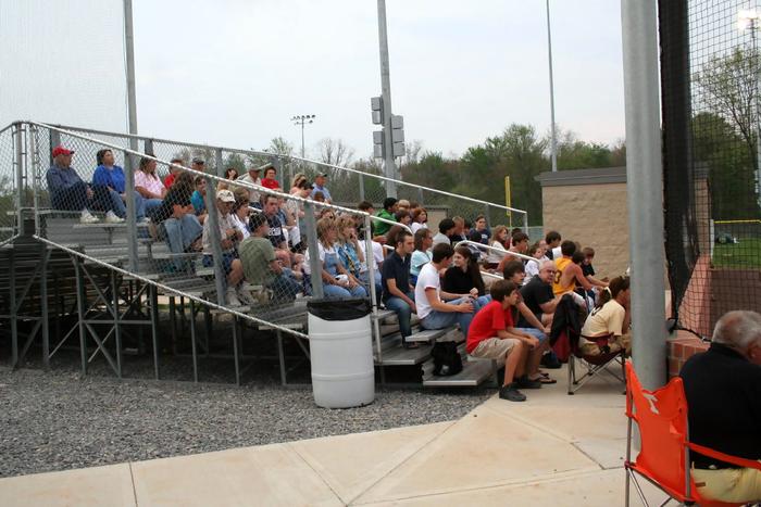 LARGE CROWD SUPPORTS LADY PANTHERS...