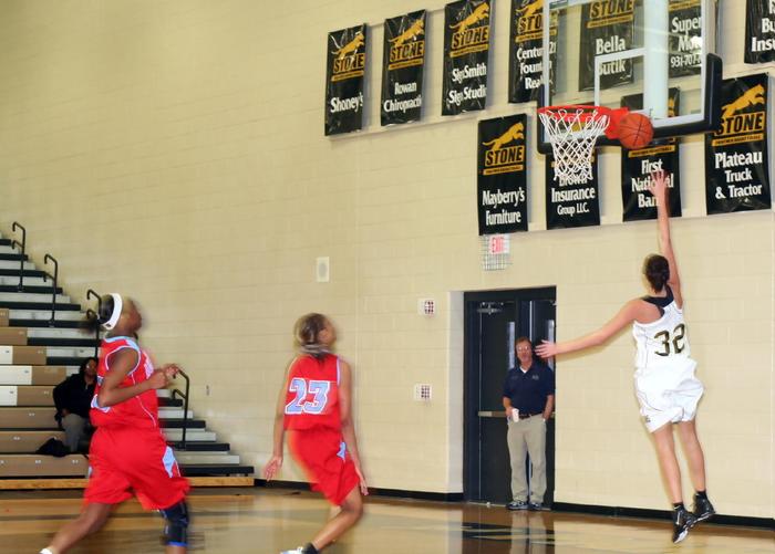 DESTINY GOES UP FOR A LAYUP....