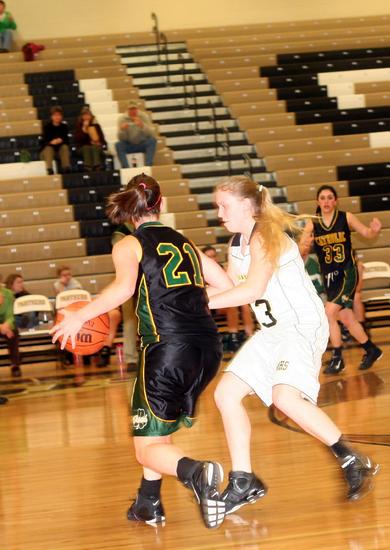 TIFFANY ON DEFENSE.....