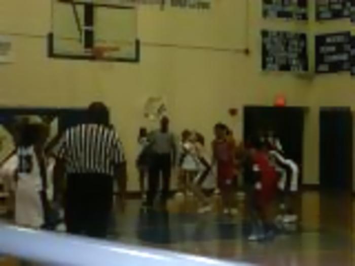 Jasmine at the line for 2 free throws