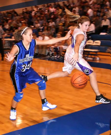 Elizabeth Sampley with the Hussle