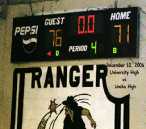 Final Score!!  Jr. Bucs win!