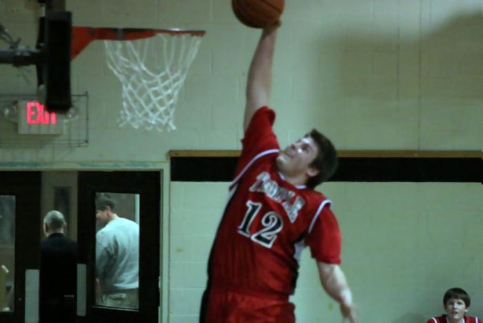 Temple's Josh Smith for the dunk against Lookout Valley