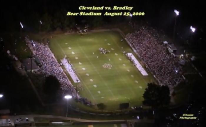 Aerial View of Cleveland vs. Bradley