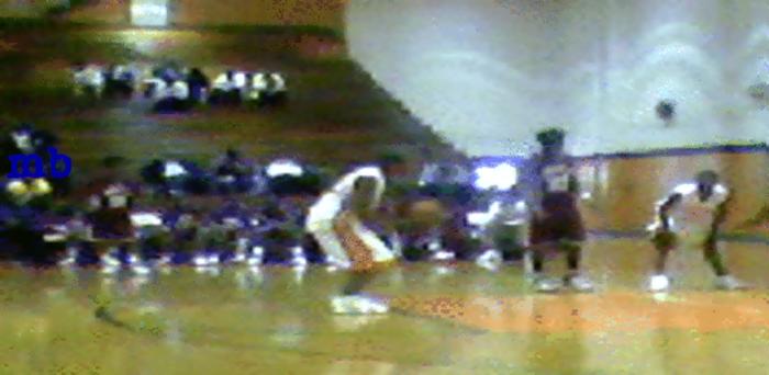 Melvin Brooks At The Free Throw Line Scoring Two Of His 24 Points Effort