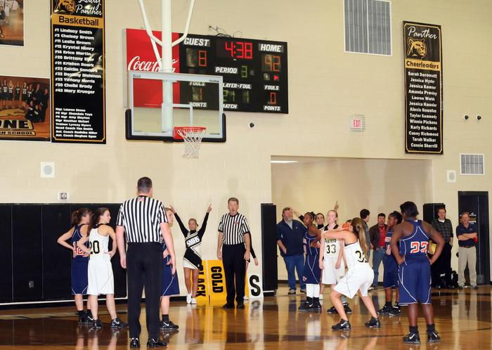 CHELBY ON THE FOUL LINE FOR TWO MORE!!!