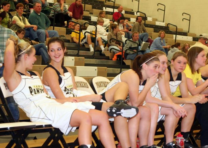 LADY PANTHERS GET A REST.....