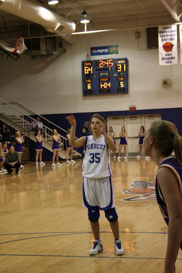 Megan Porter free throw